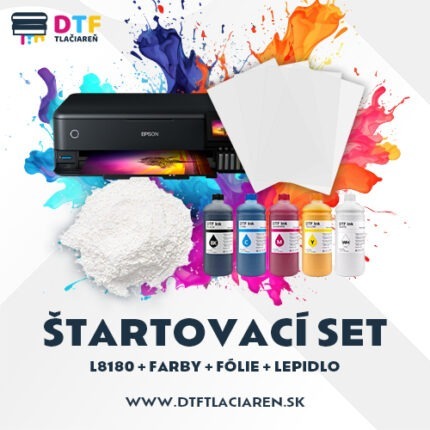 Štartovací set pre DTF Tlač + spotrebný materiál
